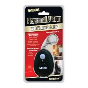 Sabre Black Plastic Personal Security Alarm Sabre Black Plastic Personal Security Alarm