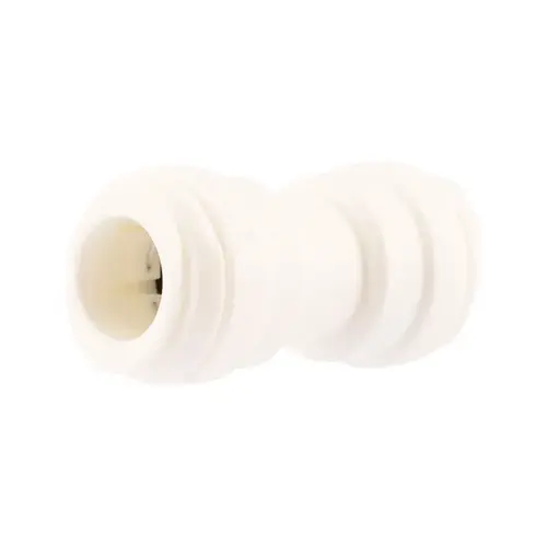 Coupling Push to Connect 1/2" PTC X 1/2" D PTC Polypropylene