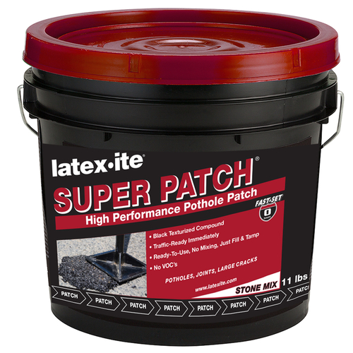 Asphalt Patch Super Patch Black Asphalt Asphalt 1 gal Black