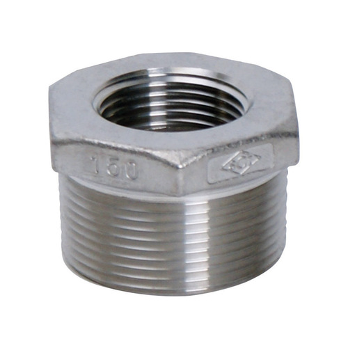 Hex Bushing 1-1/4" MPT T X 1" D FPT Stainless Steel