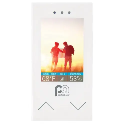 Smart Thermostat Smart Controller Built In WiFi Heating and Cooling Touch Screen White