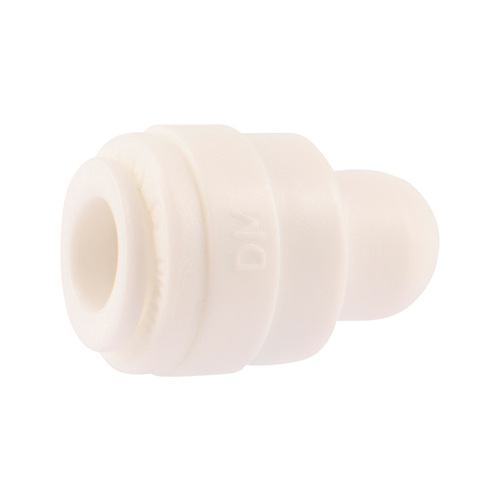 SharkBite 25409 Connector End Cap 1/4" Push Plastic