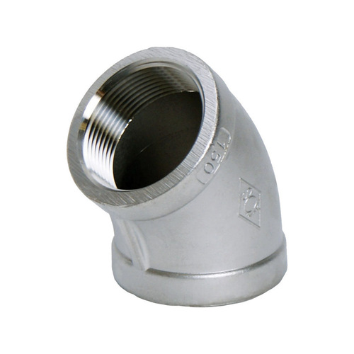45 Degree Elbow 1-1/4" FPT X 1-1/4" D FPT Stainless Steel