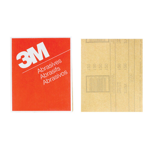 Sandpaper 11" L X 9" W 120 Grit Aluminum Oxide