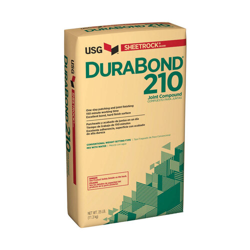 USG 381710 Joint Compound Sheetrock DuraBond 210 Natural 25 lb Natural