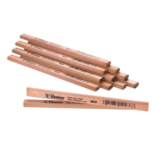 Carpenter Pencil 7" L Beige Beige - pack of 72