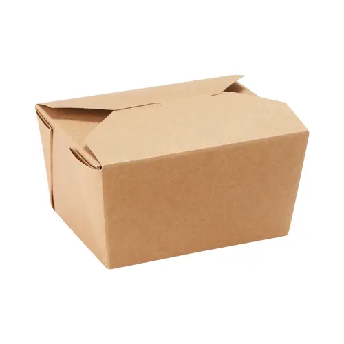 Dixie 26 Ounce #1 Brown Take Out Container, 50 Count