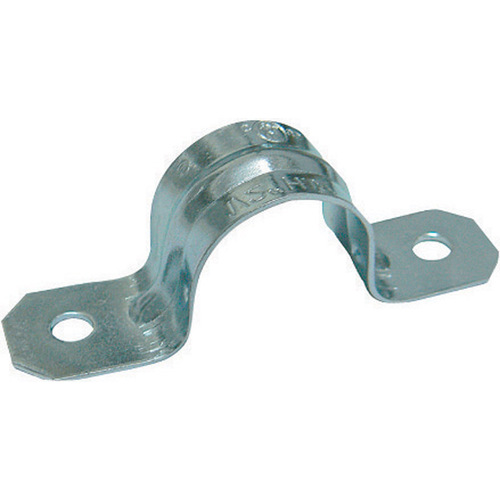 Sigma Engineered Solutions 51901-XCP50 2 Hole Strap ProConnex 1/2" D Zinc-Plated Steel - pack of 50