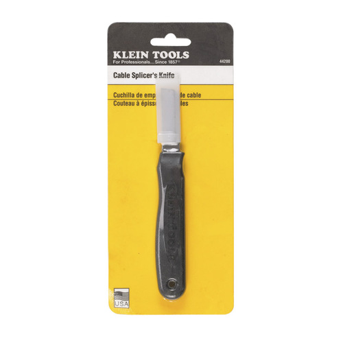 Cable Splicer's Knife 6.2" Black Black