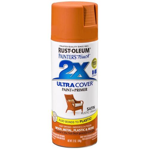 RustOleum 314753 Paint + Primer Spray Paint Painter's Touch 2X Ultra