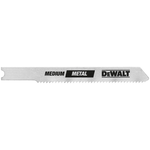 DEWALT DW3726-5 Jig Saw Blade 3" Cobalt Steel U-Shank Medium 24 TPI