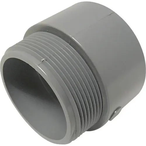 Male Adapter 2-1/2" D PVC For PVC