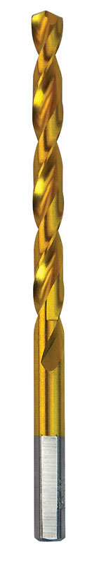 Milwaukee 48-89-2206 Drill Bit Thunderbolt 9/64" S X 2-7/8" L High Speed Steel Titanium Coated