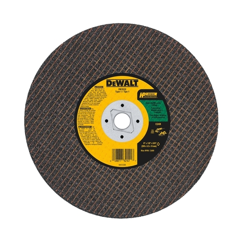 Masonry Cutting Saw Blade High Performance 8" D X 5/8" Silicon Carbide