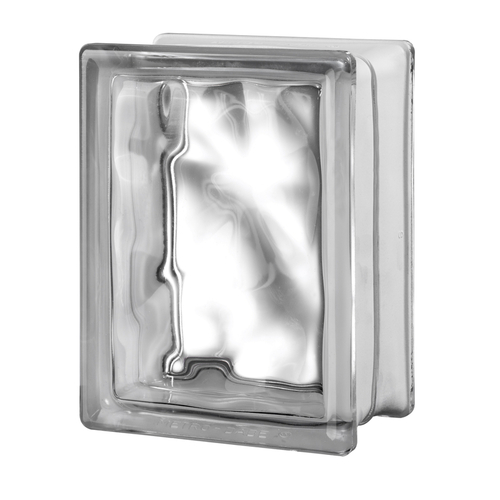 Seves 123216-XCP8 Glass Block 8" H X 6" W X 4" D Nubio - pack of 8