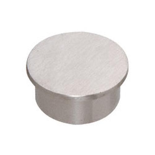 Brushed Stainless 1-1/4" Schedule 40 End Cap