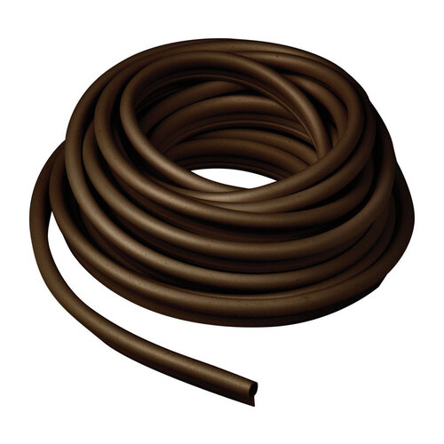 Frost King V18BH Tubular Gasket Weatherstrip Brown Vinyl For Doors and