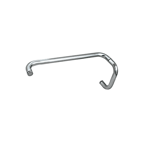 Polished Nickel 6" Pull Handle and 12" Towel Bar BM Series Combination Without Metal Washers