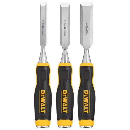 Wood Chisel Set  Black/Yellow