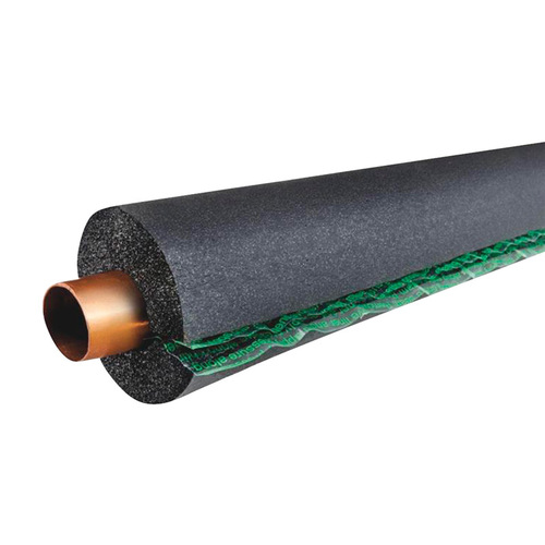 Pipe Insulation Self Sealing 3/4" X 6 ft. L Rubber Black