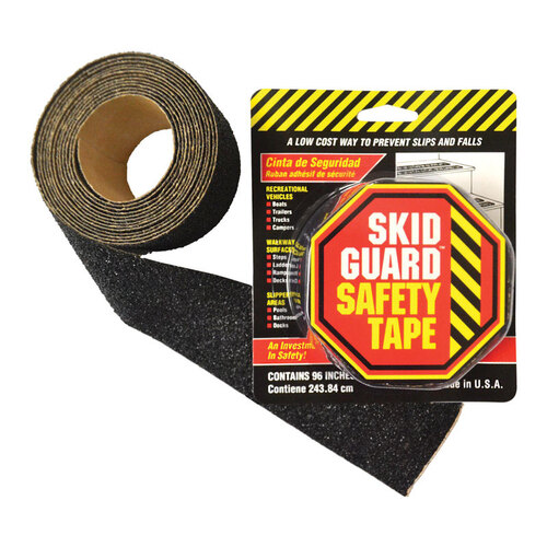 Skid Guard 61202 Anti-Slip Tape Black 2" W X 8 ft. L 1 pk Black