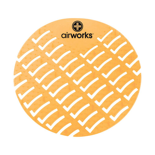 Airworks AWUS231-BX Urinal Screen Citrus Scent Light Orange