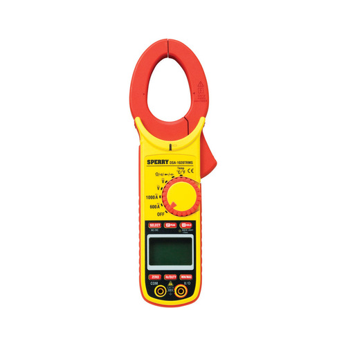 Sperry DSA1020TRMS Clamp-On Meter 27 Range Digital Black/Yellow