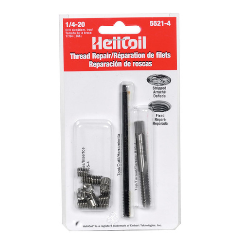 HeliCoil 55214 Thread Repair Kit 1/4" Stainless Steel 20