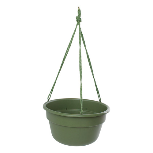 Hanging Basket 6.8" H X 12.4" D Resin Dura Cotta Living Green Living Green