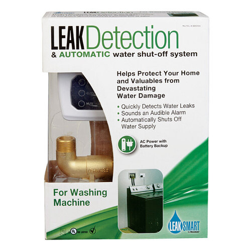 LeakSmart by Waxman 8810100 Washing Machine Valve 3/4" FPT in. X 3/4" MHT Brass Rough
