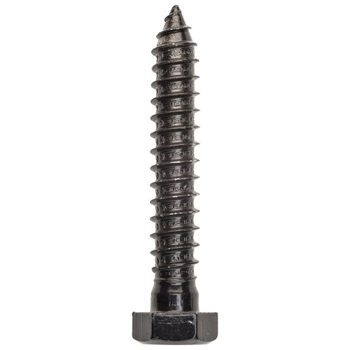 National Hardware N179155 Lag Bolt 3/4" D X 3" L Black PowderCoated