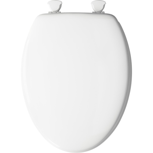 Mayfair by Bemis 144ECA-000 Toilet Seat Elongated White Molded Wood Gloss