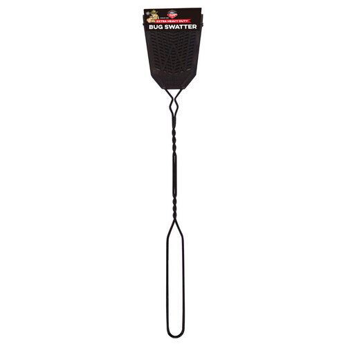 Fly Swatter Sergeant Swat Black Plastic Black