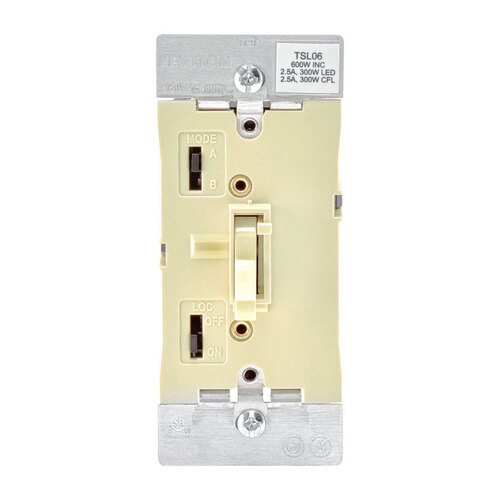 Dimmer Switch Ivory 600 W Toggle Ivory