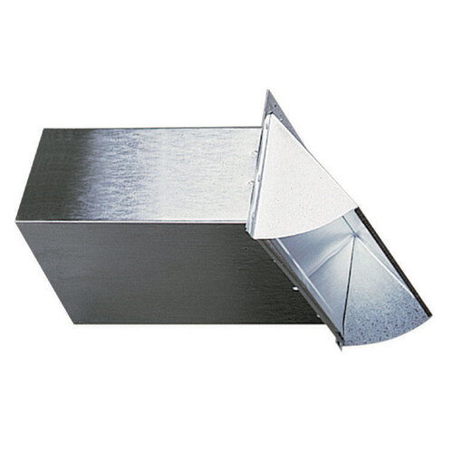 Wall Cap Aluminum Silver