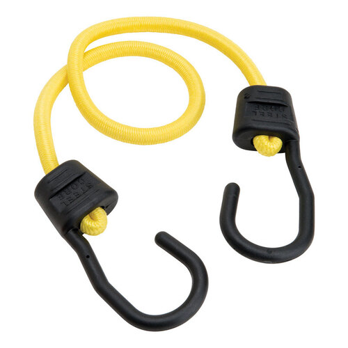 Bungee Cord Yellow 24" L X 0.374" T Yellow