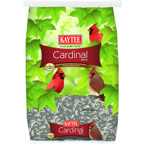 Kaytee 100525367 Wild Bird Food Cardinal Cardinal Black Oil Sunflower Seed 15 lb