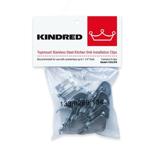 Sink Clips Kindred Stainless Steel