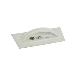 Marshalltown QLT 4-1/4 in. W X 9-1/2 in. L Plastic V Notched Trowel Marshalltown QLT 4-1/4 in. W X 9-1/2 in. L Plastic V Notched Trowel