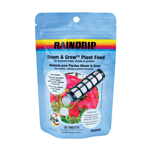 Raindrip R680CB Plant Food Bloom & Grow Tablets 1 gal