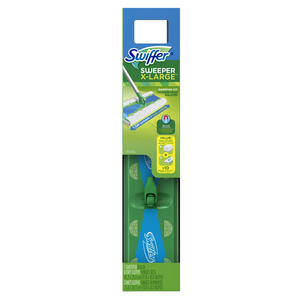 SWIFFER 3700092816 Mop Kit XL Sweeper 16.9 W Dry/Wet Green/White