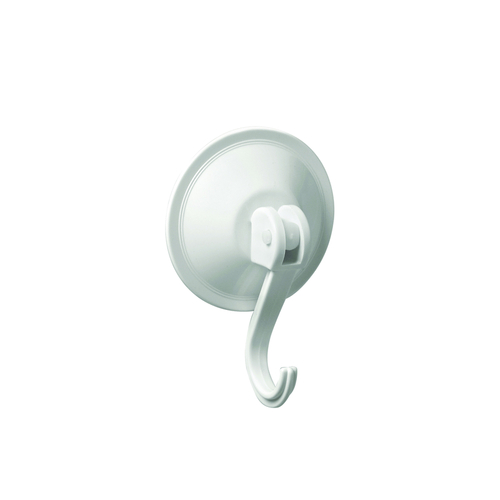 SPECTRUM 15600 Heavy Duty Garment Hook 2" L White Plastic Large White