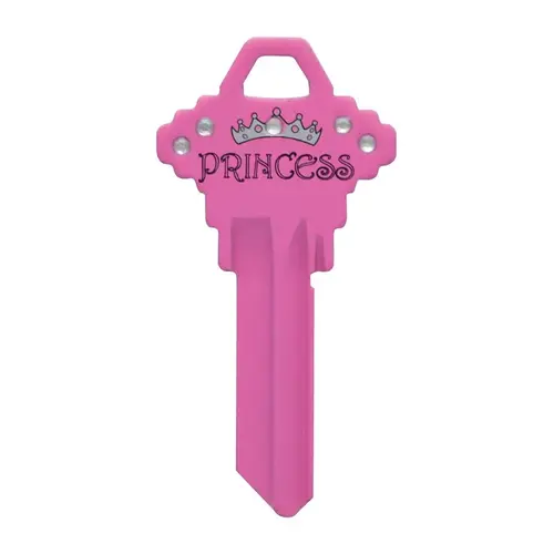 Universal Key Blank DIVA Princess House/Office Single Pink