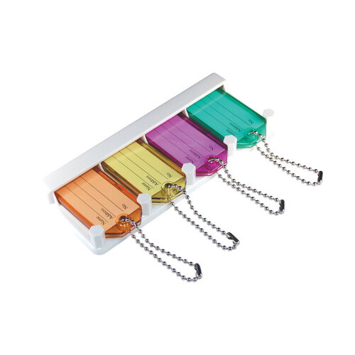 Key Holder Metal/Plastic Assorted Labeling/ID Assorted