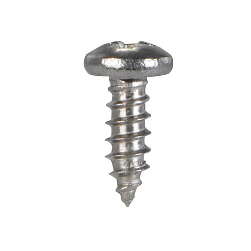 Sheet Metal Screws No. 6 X 3/8" L Phillips Pan Head Silver