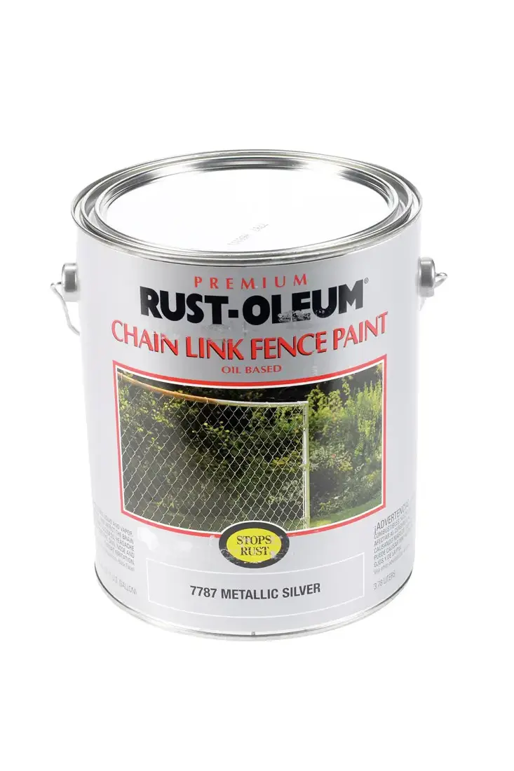 Chainlink Fence Best Paint For Rusty Pipe Fence Rust-Oleum 7787-402 STOPS RUST  Chain Link