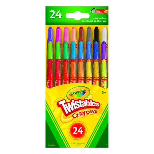 Twistable Crayons Mini Assorted Color Assorted Color