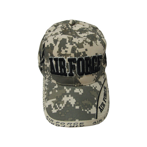 Logo Baseball Cap U.S. Air Force Digital Camouflage One Size Fits All Digital Camouflage - pack of 6