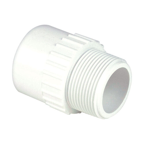 Male Adapter Schedule 40 3/4" MIPT X 3/4" D Slip PVC