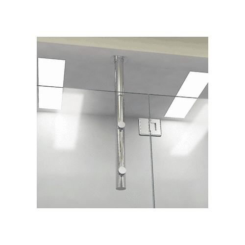 CRL VPK33CH Polished Stainless Steel 33" Two Point Vertical Post System